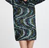 B.YOUNG SAMIO DRESS IN BLACK MIX