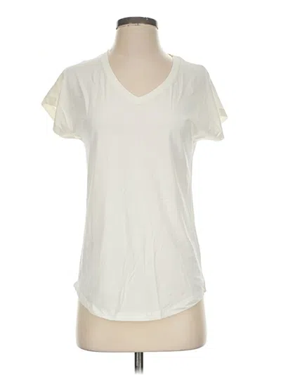 Pre-owned B.young Short Sleeve T-shirt In Ivory