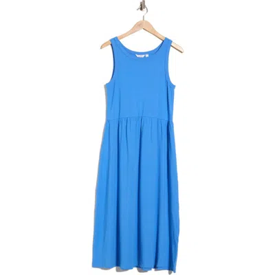 B.young Tank Midi Dress In Blue