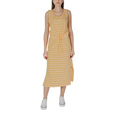 B.YOUNG YELLOW COTTON DRESS