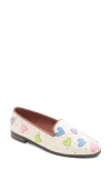 Bypaige Needlepoint Loafer In Tan Multi