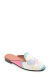 Bypaige Needlepoint Mule In White