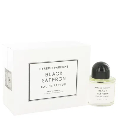 Byredo 3.4 oz Black Saffron Eau De Parfum Spray Unisex In White