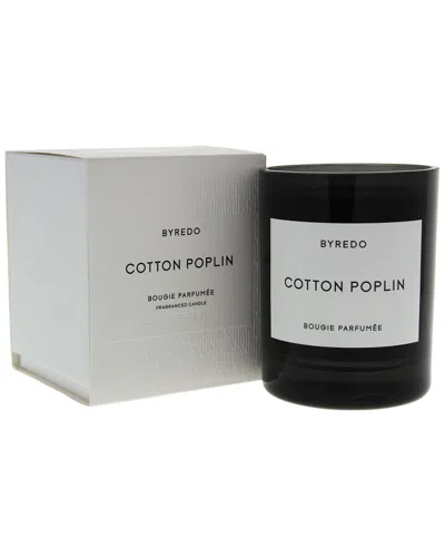 Byredo 8.4oz Cotton Poplin Scented Candle In Black