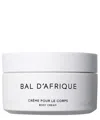 Byredo Bal D&#039;afrique Body Cream 200 ml In White