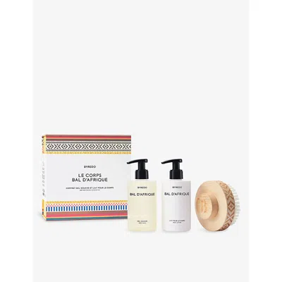 Byredo Bal D'afrique Body Care Set Worth £94 In Transparent