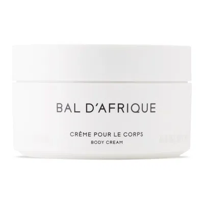 Byredo Bal D'afrique Body Cream, 200 ml In N/a