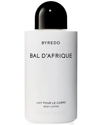 Byredo Bal D'afrique Body Lotion, 7.6 Oz. In Transparent