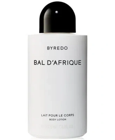 Byredo Bal Dafrique Body Lotion Collection In Transparent