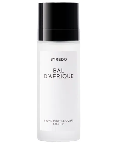 Byredo Bal D'afrique Body Mist, 3.4 Oz. In Transparent