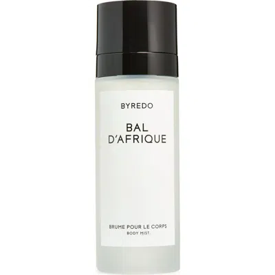 Byredo Bal D'afrique Body Mist In Transparent