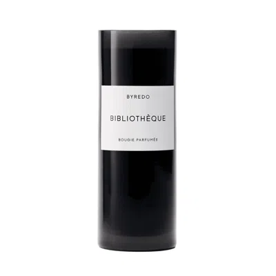 Byredo Bibliothèque Fragranced Candle 400g In Black