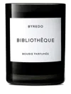 Byredo Bibliotheque Scented Candle In Black