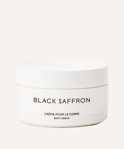 Byredo Black Saffron Body Cream 6.8 Oz. In White