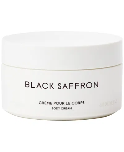 Byredo Black Saffron Body Cream, 6.8 Oz. In Transparent