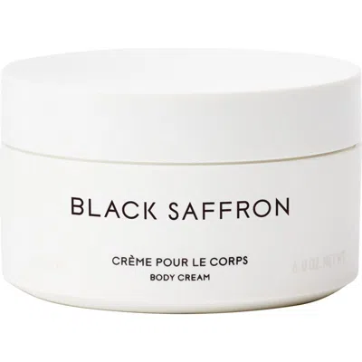 Byredo Black Saffron Body Cream In Transparent