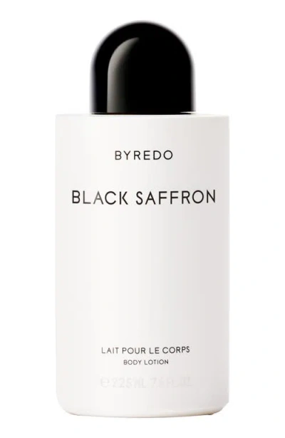 Byredo Black Saffron Body Lotion In Transparent