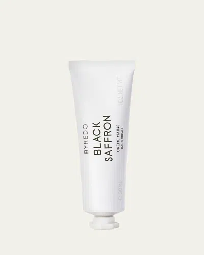 Byredo Black Saffron Hand Cream, 1 Oz. In Transparent