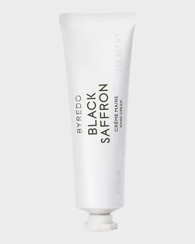 Byredo Black Saffron Hand Cream, 1 Oz. In Transparent