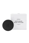Byredo Car Diffuser Black Leather Case In Black