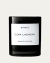 Byredo Coin Laundry Candle In Black