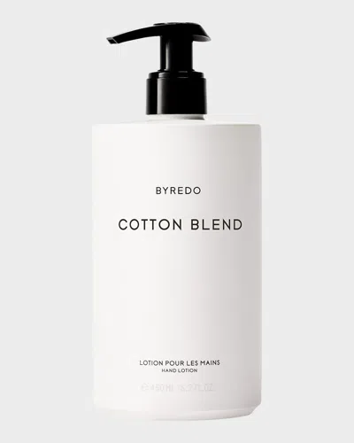 Byredo Cotton Blend Hand Lotion, 15 Oz. In Transparent
