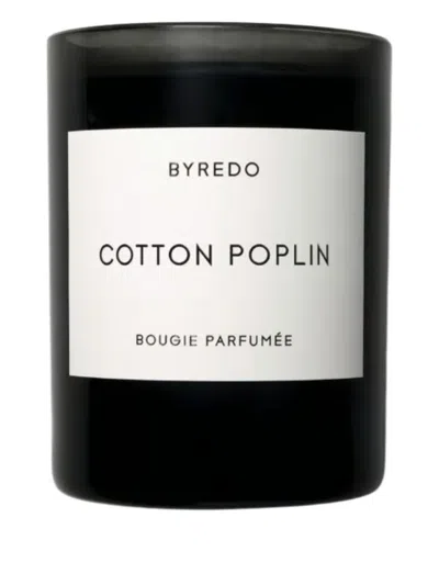 Byredo Cotton Poplin Candle In Black