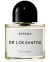 Byredo De Los Santos Eau De Parfum Spray, 3.3 Oz. In Transparent