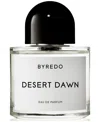 Byredo Desert Dawn Eau De Parfum Spray, 3.3 Oz. In Transparent