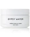 Byredo Gypsy Water Body Cream, 6.8 Oz. In Transparent