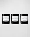 Byredo La Mini Selection Bois Candle Set, 3 X 2.4 Oz.