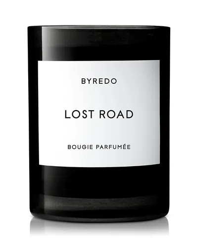 Byredo Lost Road Scented Candle 8.4 Oz. In Black