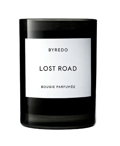 Byredo Lost Road Scented Candle, 8.4 Oz. In Transparent