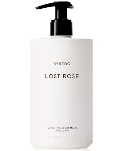 Byredo Lost Rose Hand Lotion, 15.2 Oz. In Transparent