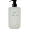 Byredo Lost Rose Hand Wash In Transparent