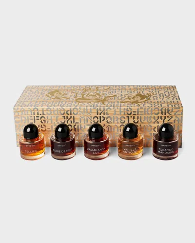 Byredo Night Veils Collection In Wooden Box In White