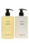 Byredo Les Mains Suede Set In Multi