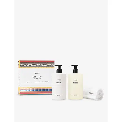 Byredo Suede Hand Care Set In Transparent