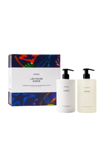 Byredo Suede Hand Wash & Lotion Set In Transparent