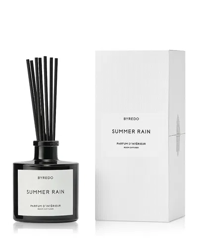 Byredo Summer Rain Reed Diffuser 6.8 Oz. In Black