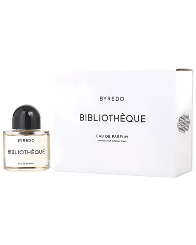Byredo Unisex 1.7oz Bibliotheque Edp Spray In Transparent