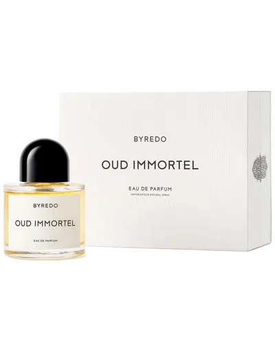 Byredo Unisex 3.3oz Oud Immortel Edp Spray In Transparent