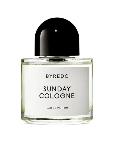 Byredo Unisex 3.4oz Sunday Cologne Edp In Transparent