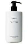 Byredo Vetyer (vetiver) Hand Lotion In No Color