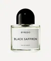 Byredo Black Saffron Eau De Parfum Fragrance Collection In White