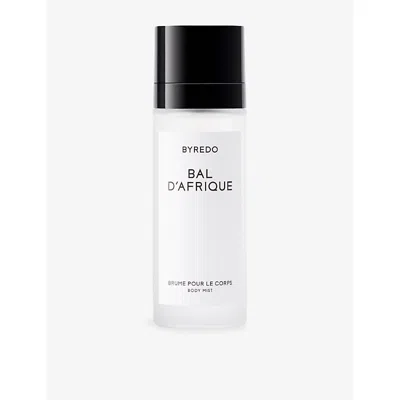 Byredo Womens Bal D'afrique Pour Le Corps Body Mist 100ml