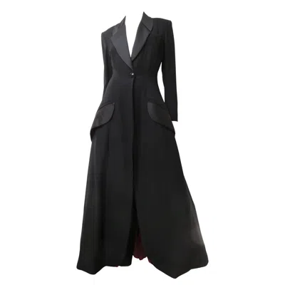Pre-owned Byron Lars Legendary New 1990s Tuxedo Pants And Coat In Black