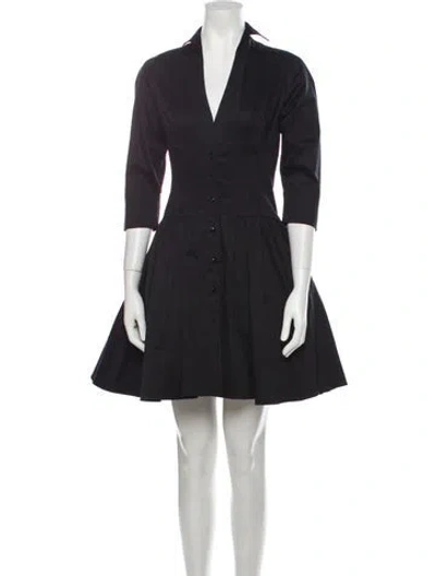 Pre-owned Byron Lars Vintage Mini Dress In Black