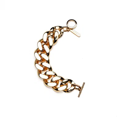 Bysarachristie Women's The Boss Chain Bracelet - Gold