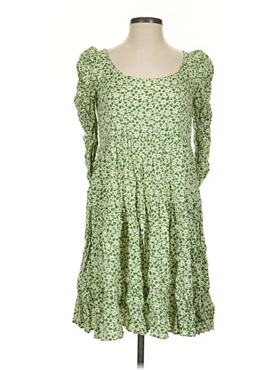 Pre-owned Bytimo Casual Dress In Green
